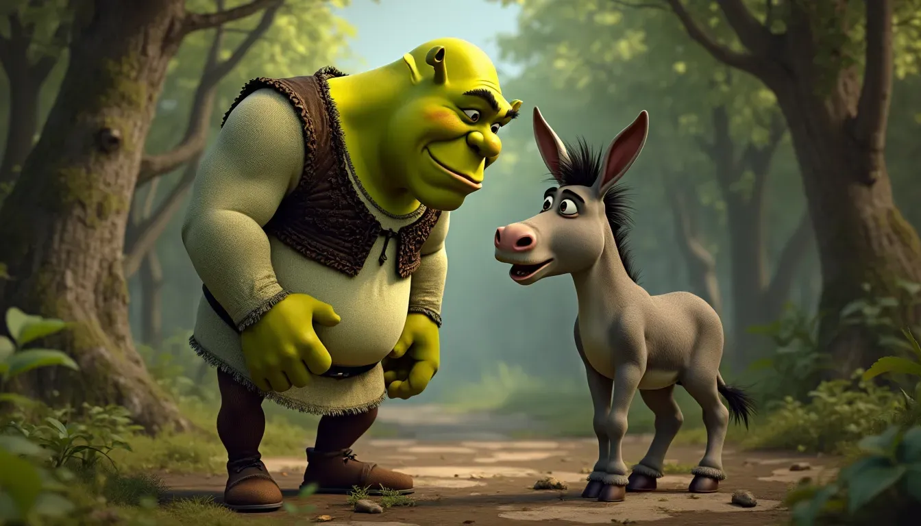 Master Advanced English Vocabulary with Shrek's Iconic Introduction Scene