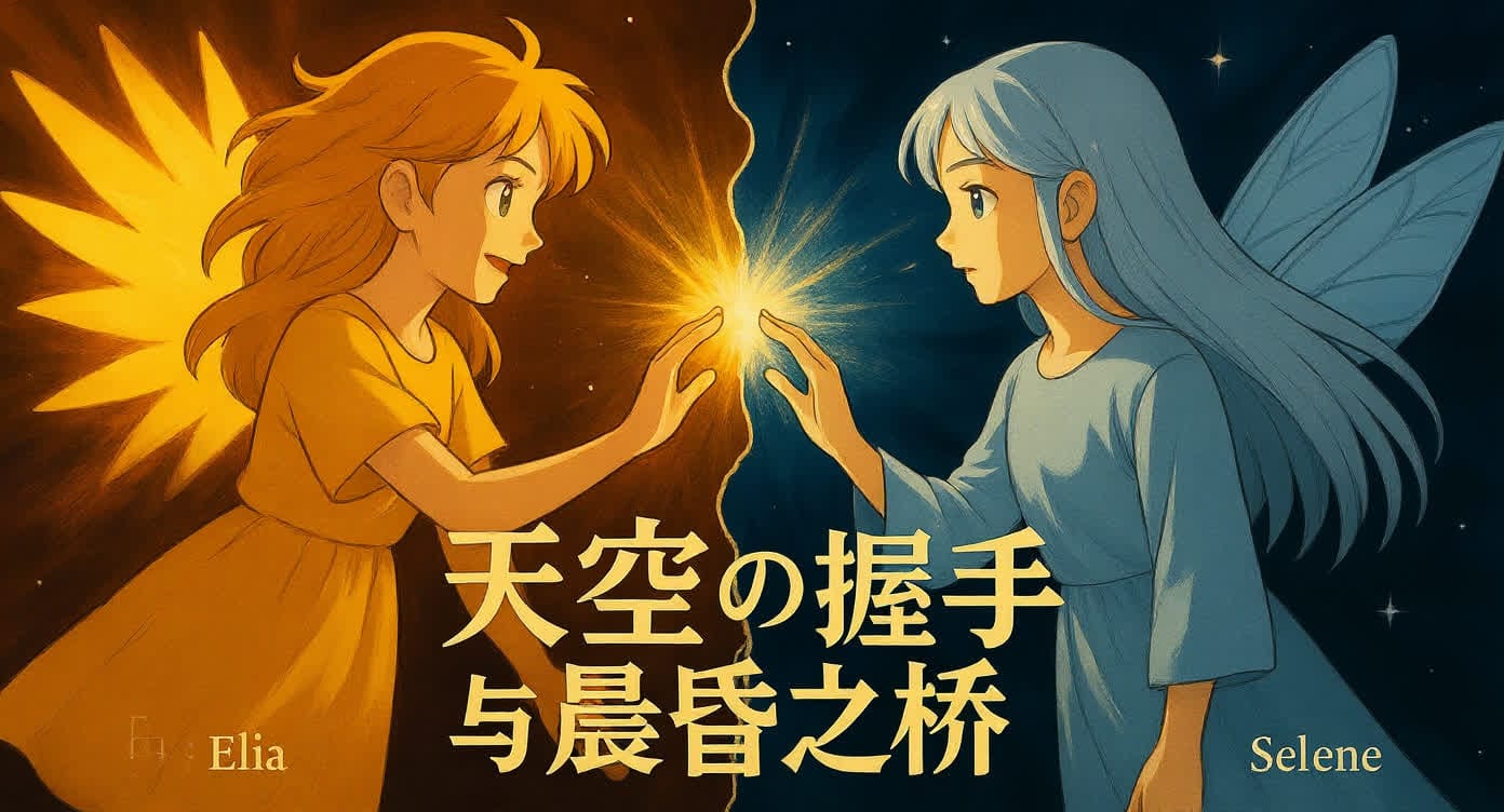 天空的握手与晨昏之桥