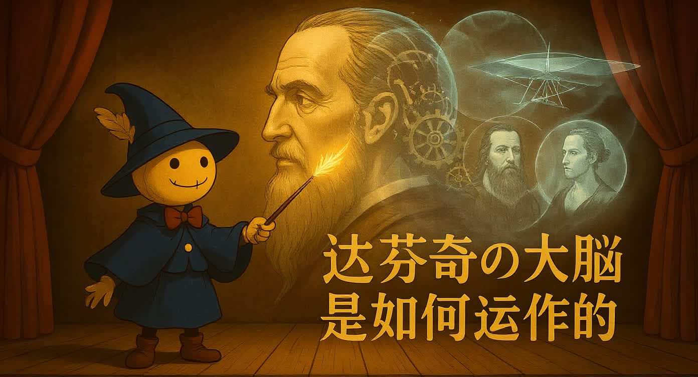 达芬奇的大脑是如何运作的